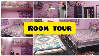 Room tourMy bedroom tourRoom tour 2023 Small bed room tour [upl. by Salamanca]