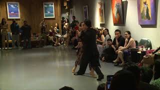 Juan Malizia y Manuela Rossi Beijing Grand Milonga 2018 03 17 show 02 [upl. by Cherrita]