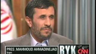 Mahmoud Ahmadinejad on Larry King 2 of 5 [upl. by Nyhagen]