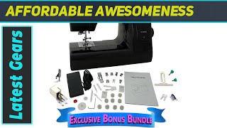 Janome HD 3000 BE Black Edition with Exclusive Bonus Bundle  Unleashing Sewing Excellence [upl. by Kikelia]