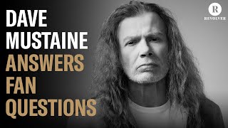 Megadeths Dave Mustaine Answers Fan Questions [upl. by Ame912]