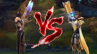 승리의 루시안 VS 펄스건 루시안 프레스티지 에디션 스킨 비교 Victorious Lucian VS Prestige Pulsefire Lucian Skin [upl. by Muffin]