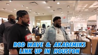 Day in the Life w Rod Wave Houston Takeover VLOG [upl. by Tenn]