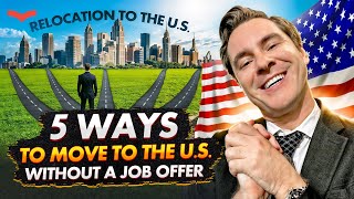 HOW TO MOVE TO THE STATES WITH NO JOB OFFER US VISAS WITH NO EMPLOYER [upl. by Okier]