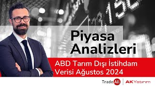 ABD Tarım Dışı İstihdamVerisi Ağustos 2024 [upl. by Kyla326]