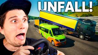 1000KM Challenge mit MEGA Unfall  Fernbus Simulator [upl. by Ellmyer]