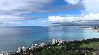 Hawaii Waikiki beach landscape [upl. by Hebe]