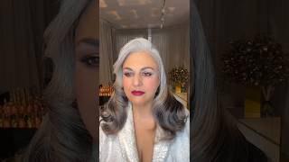 Transformation for women 55Makeup hairstyle stylingПреображение для женщин 55Макияж причёска [upl. by Elram]