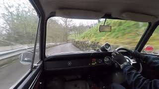 Doune hillclimb 14 April 2018 Alex Howells Hillman Imp 998cc [upl. by Evin]