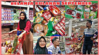 BELANJA BULANAN SEPTEMBER PART 2 GROCERY SHOPPING VLOG ✨ [upl. by Ysdnil691]