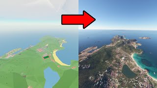 ROBLOX Flight Simulator VS Microsoft Flight Simulator [upl. by Ainsley]