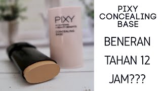 FIRST IMPRESSION PIXY CONCEALING BASE amp UJI PEMAKAIAN SEHARIAN  HONEST REVIEW [upl. by Dlorag704]