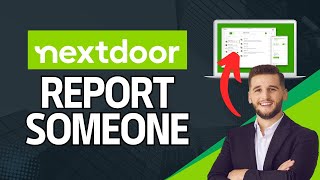 How to Report Someone on Nextdoor 2024 [upl. by Natrav]