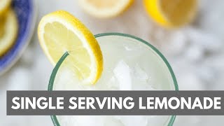 Single Serving Lemonade [upl. by Nesnah]