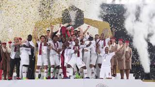 AFC Asian Cup UAE 2019 champions Qatar [upl. by Lavud]