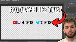 HOW TO GET SOCIAL MEDIA OVERLAYS LIKE ADIN ROSS ON OBS  FREE TUTORIAL [upl. by Kussell442]