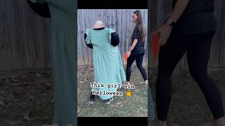 This girls win Halloween costume halloween halloweencostumeideas bestcostumes [upl. by Letsyrc]