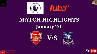 Arsenal VS Crystal Palace  English Premier League  Full Match Highlights  8K [upl. by Nail731]