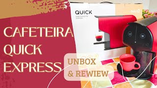 unboxing Conheça A Cafeteira Express Delta Q Quick [upl. by Lodovico]