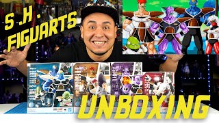 LAS FUERZAS ESPECIALES GINYU  SH FIGUARTS  TODAS LAS FIGURAS  UNBOXING EN ESPAÑOL [upl. by Yarled162]