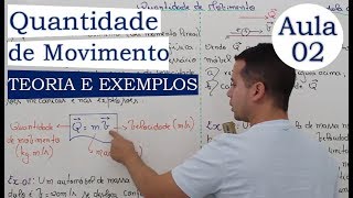 Quantidade de Movimento  Aula 02 [upl. by Baskett]