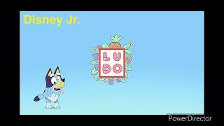 Bluey end credits UK disney Jr [upl. by Wivina]