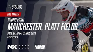 LIVE  BMX National Series 2024  Round 8  Manchester [upl. by Natlus]