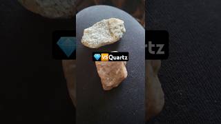 Diamond Rough Vs Quartz Rock diamond rough carbonado natural diamonds gemstone [upl. by Bremen]