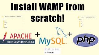 Set up WAMP from scratch Full Stack Web Developer [upl. by Levy]