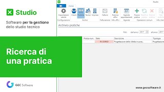 Studio  Ricerca di una pratica [upl. by Lobell]