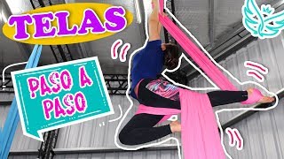 🔥 RUTINA ACROTELAS para MUESTRA  Tutorial PASO a PASO  Grupo SILFIDES [upl. by Enneite821]