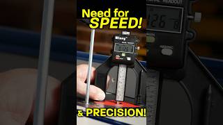 Speed amp Precise Measuring Wixey Height Gauge shorts diy wood tools [upl. by Juster548]