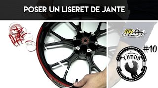 TUTO 10  POSER UN LISERET DE JANTE [upl. by Andel]