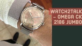 1940s Jumbo Size Omega 30T2 vintage watch  Similar to a Nomos Ahoi  CK 2186 [upl. by Leahcimrej316]