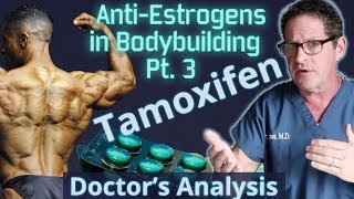 AntiEstrogens in Bodybuilding Pt 3  Tamoxifen  Doctors Analysis of Side Effects amp Properties [upl. by Candice]