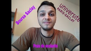 P2  Bourse Paris Saclay université non connectée  Frais dinscription  منحة الجامعة بفرنسا [upl. by Llerdnod]