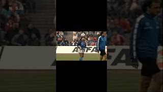 Maradona vs england iconic warm upsolo goal football fypシ゚viral edit shorts [upl. by Esertap561]