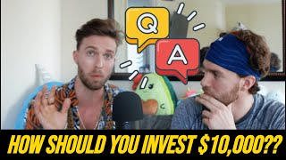 How Should You Invest 10000  QampA with the Mikkelsen Twins [upl. by Shaum]