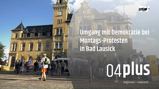 Umgang mit Demokratie bei MontagsProtesten in Bad Lausick [upl. by Akimad918]