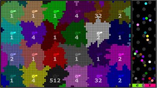 Multiply or Release  24 Color Battle Royale  in Algodoo [upl. by Eelyr191]