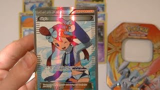 Opening A White Kyurem 2013 Pokemon Spring Collection Tin Full Art Pull [upl. by Hance]