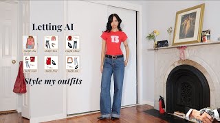 letting AI style my outfits ft white fox [upl. by Andre]