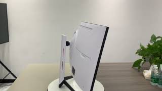 34inch curved screen with white color [upl. by Ycnalc173]