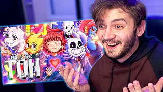 Quase CHOREI  React Determinação  Undertale Pacifista [upl. by Meredeth60]