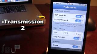 iTransmission 2  Bittorrent Client For iOS Cydia Tweak [upl. by Carder703]