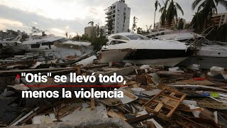 ENFRENTAMIENTOS Y EXTORSIONES  Acapulco sigue viviendo una ola de violencia a pesar de la tempestad [upl. by Sarette31]