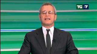 Tg La7  Edizione delle ore 2000 del 24092012 [upl. by Kiryt77]