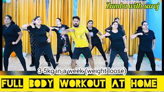 Zumba Fitness Party on Bollywood Songs  Dance Workout RoutineMausam ne Aisa Jadu 🔥 [upl. by Mariann857]