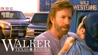 Walker Texas Ranger  Walkers Intense Truck Chase ft Chuck Norris  Wild Westerns [upl. by Fuller424]