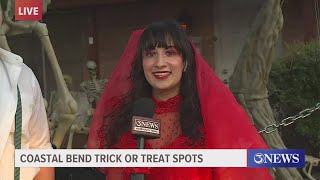 Lydia Deetz reports live from local Halloween hotspot [upl. by Melleta]